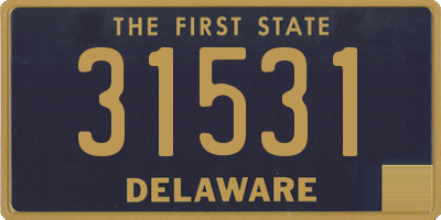 DE license plate 31531