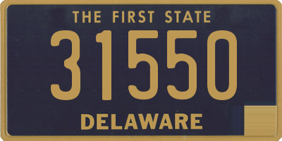 DE license plate 31550