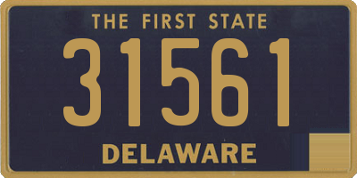 DE license plate 31561