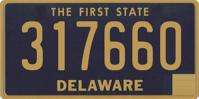 DE license plate 317660