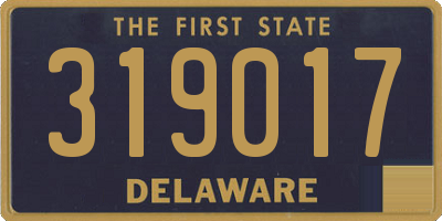 DE license plate 319017
