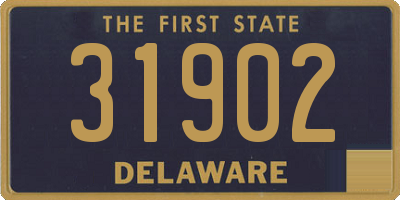 DE license plate 31902