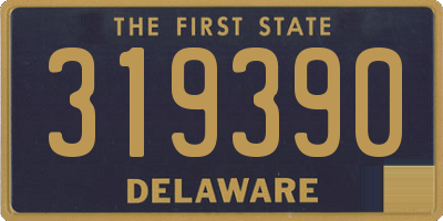 DE license plate 319390