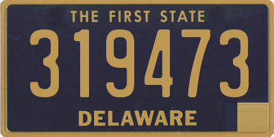 DE license plate 319473