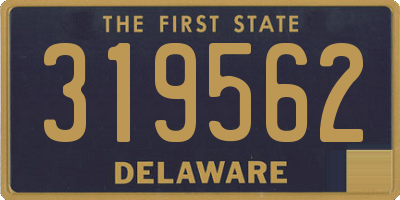 DE license plate 319562