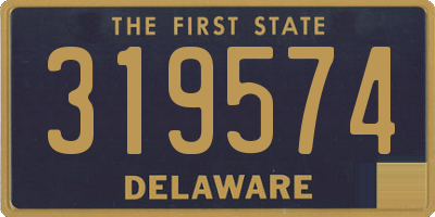 DE license plate 319574