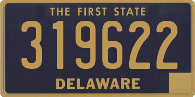 DE license plate 319622