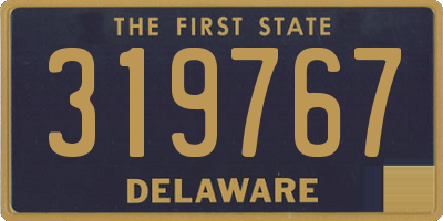 DE license plate 319767