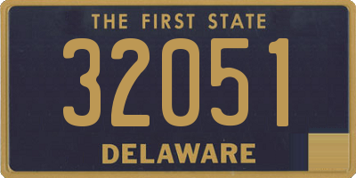 DE license plate 32051