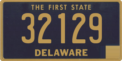 DE license plate 32129