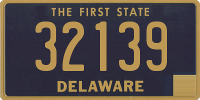 DE license plate 32139