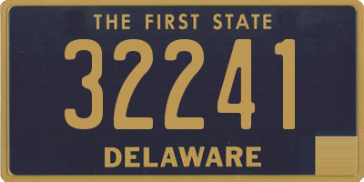 DE license plate 32241