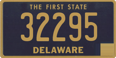 DE license plate 32295