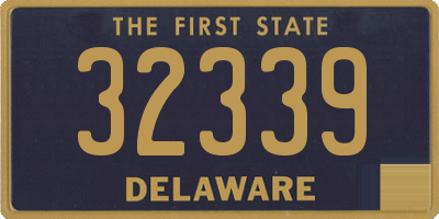 DE license plate 32339