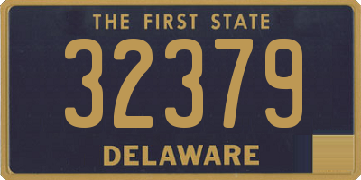 DE license plate 32379