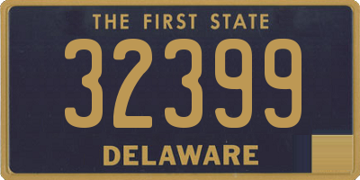 DE license plate 32399