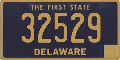 DE license plate 32529