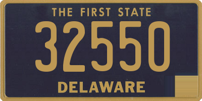 DE license plate 32550