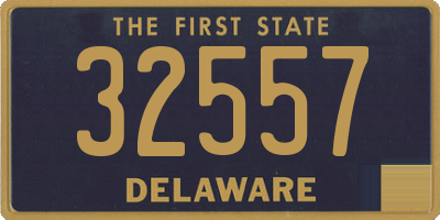 DE license plate 32557