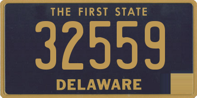 DE license plate 32559