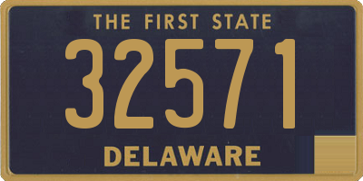 DE license plate 32571