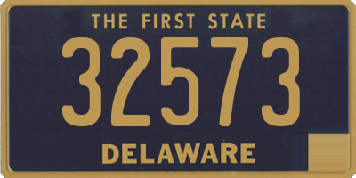 DE license plate 32573