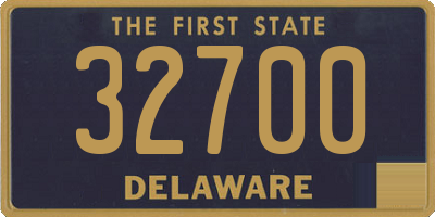 DE license plate 32700