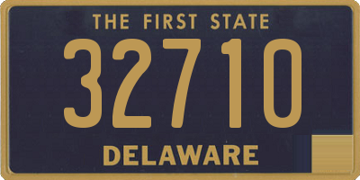 DE license plate 32710