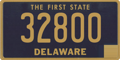 DE license plate 32800