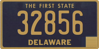 DE license plate 32856