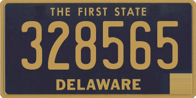 DE license plate 328565