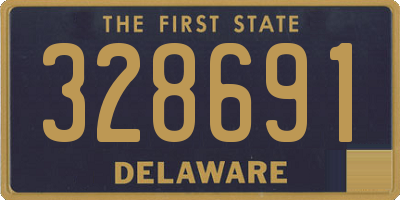 DE license plate 328691