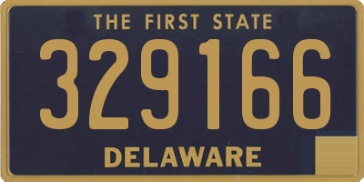 DE license plate 329166