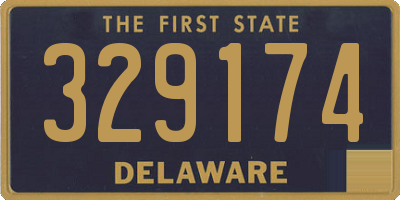 DE license plate 329174