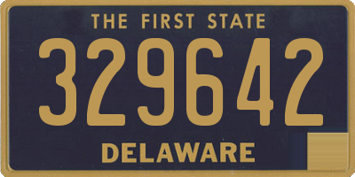 DE license plate 329642
