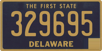 DE license plate 329695