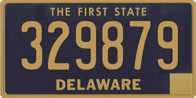 DE license plate 329879