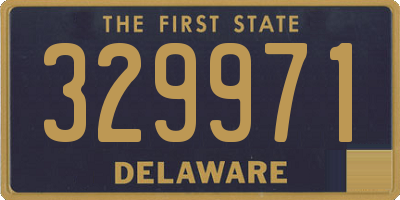 DE license plate 329971