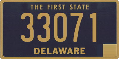 DE license plate 33071