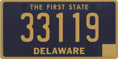 DE license plate 33119