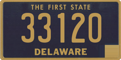 DE license plate 33120