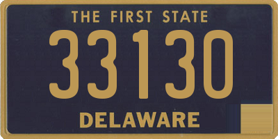 DE license plate 33130