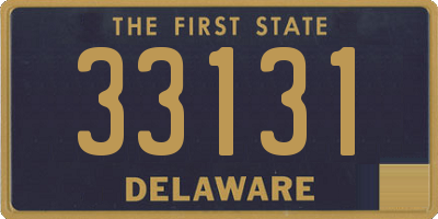 DE license plate 33131