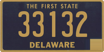 DE license plate 33132