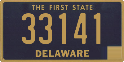 DE license plate 33141