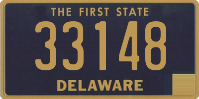 DE license plate 33148
