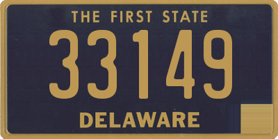 DE license plate 33149