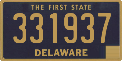 DE license plate 331937