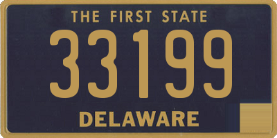 DE license plate 33199