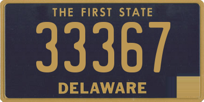 DE license plate 33367